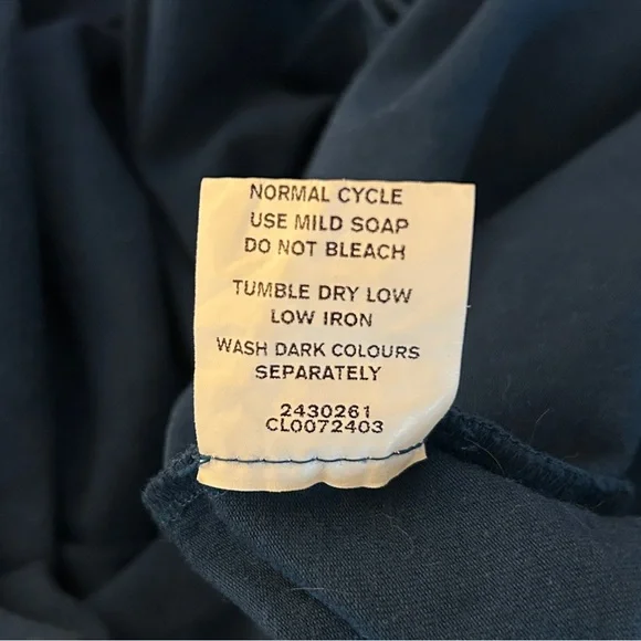 Eshakti Blue Midi Dress, Short Sleeve Fit & Flare Dress with Pockets, Medium / 8 - Picture 8 of 8